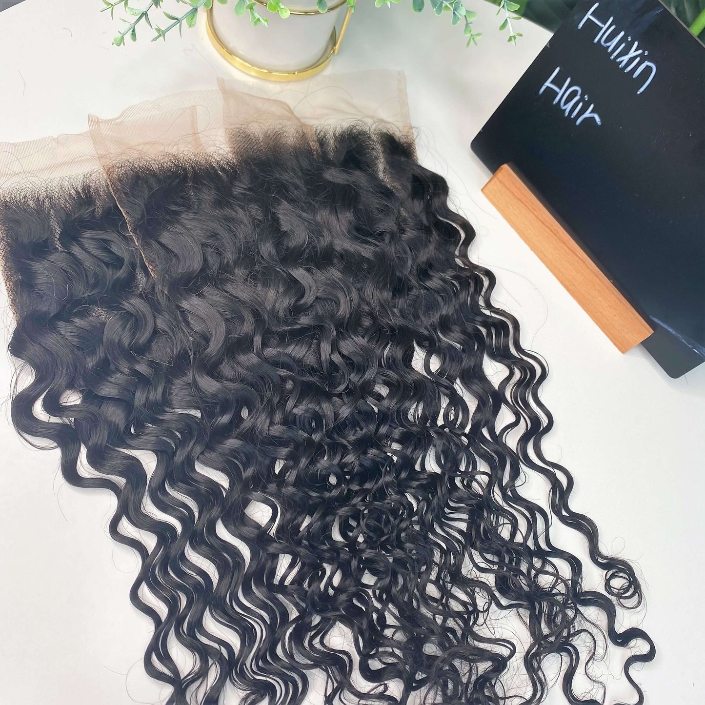 deepwave 5x5 transparent lace closure