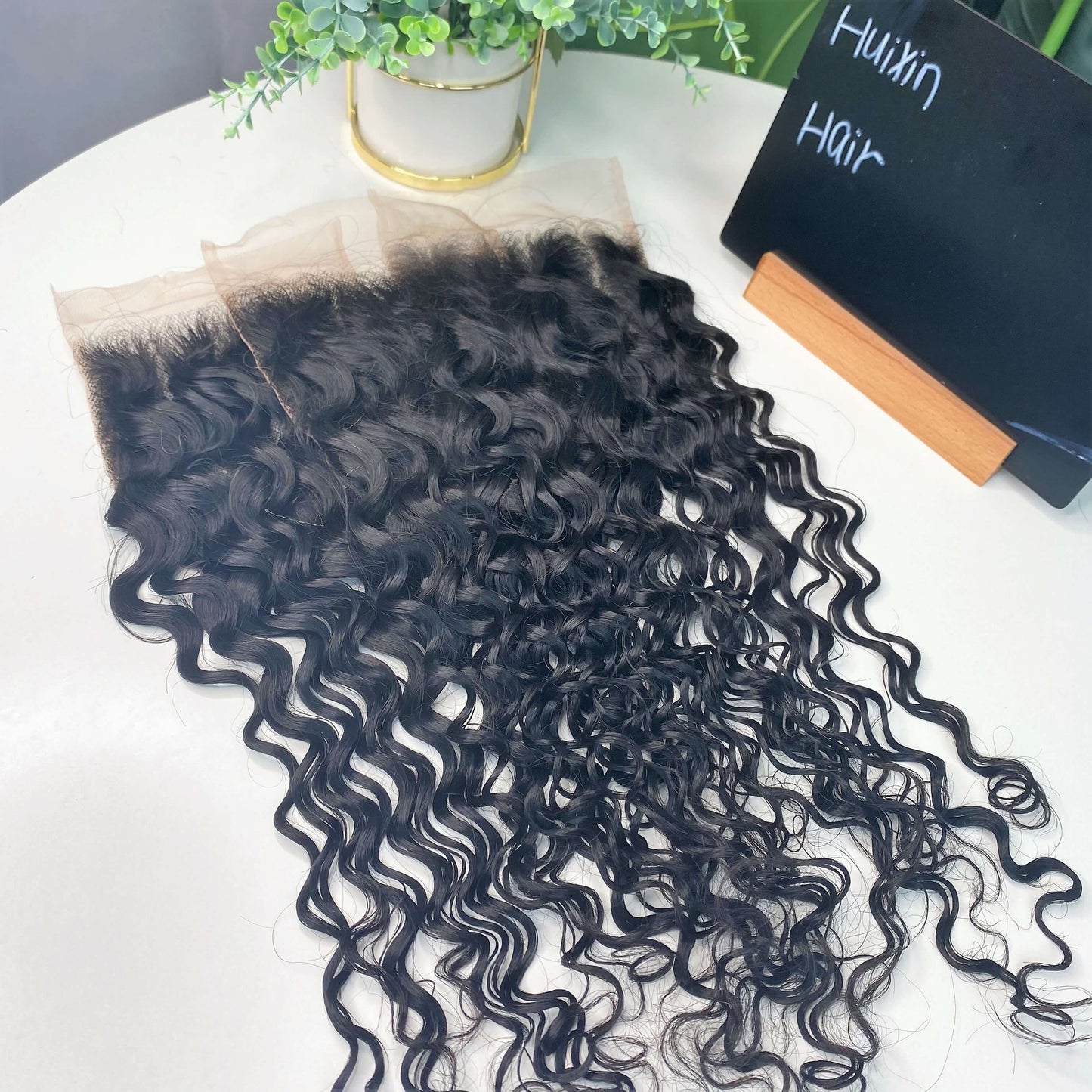 deepwave 5x5 transparent lace closure