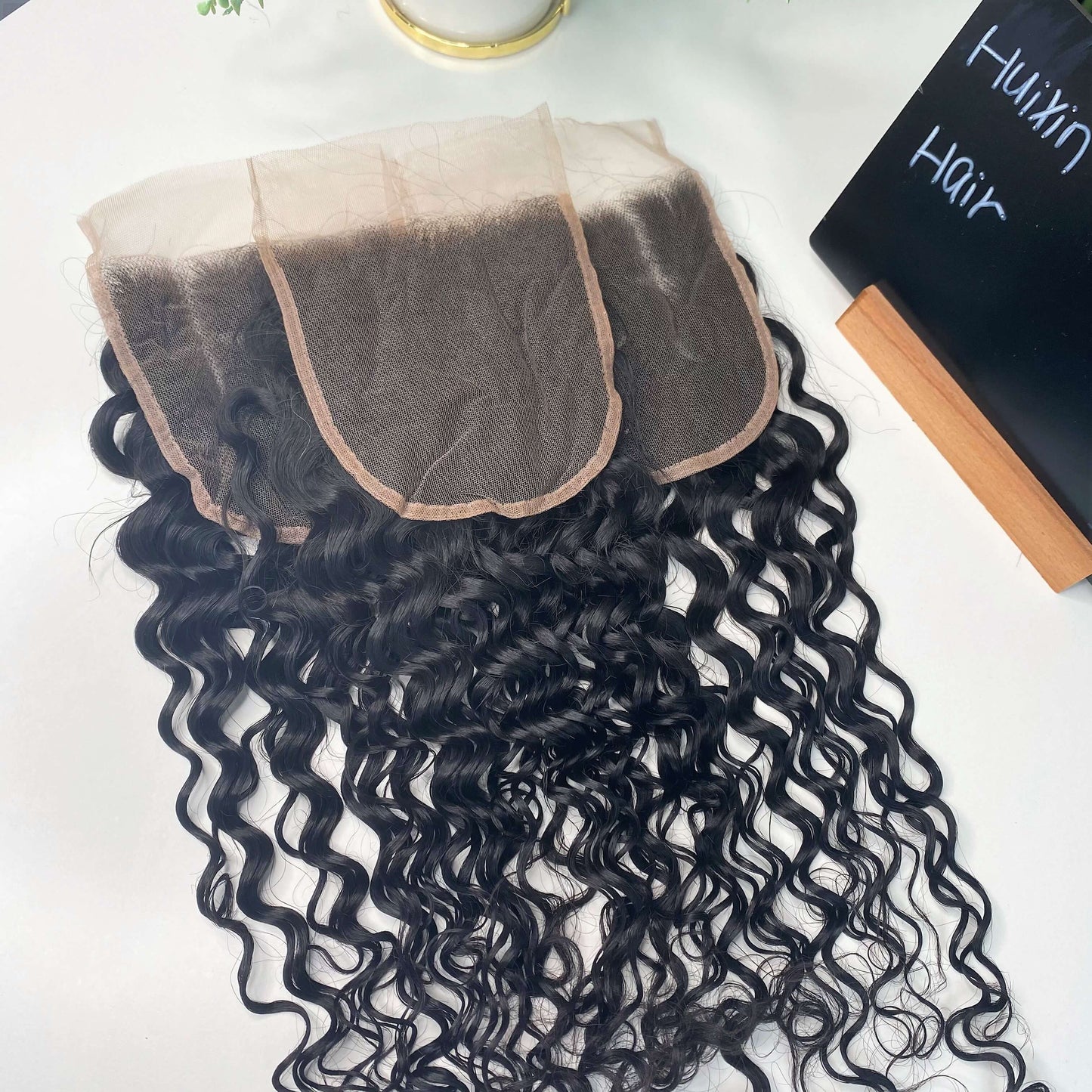 deepwave 5x5 transparent lace closure