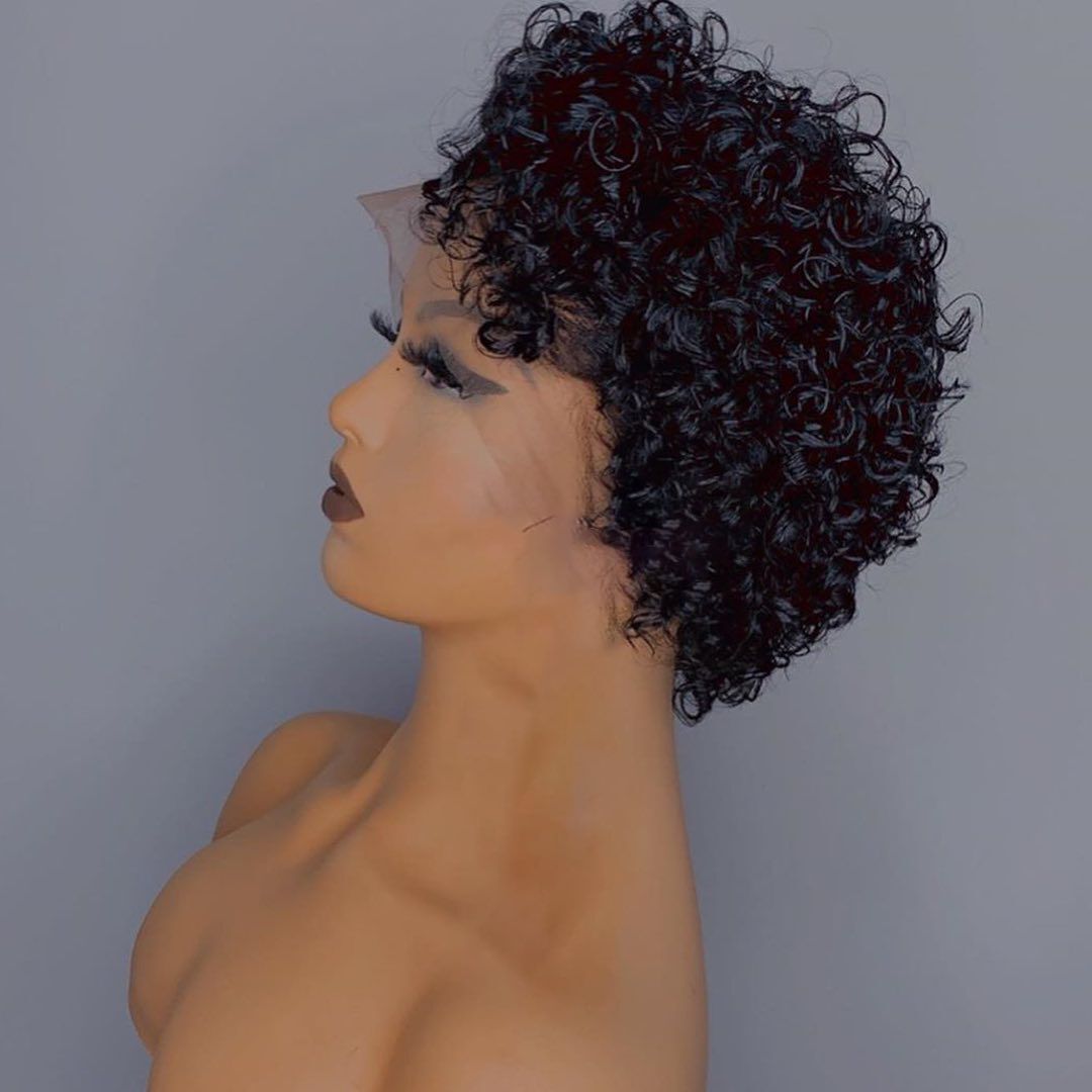 Curly pixie cut wig™