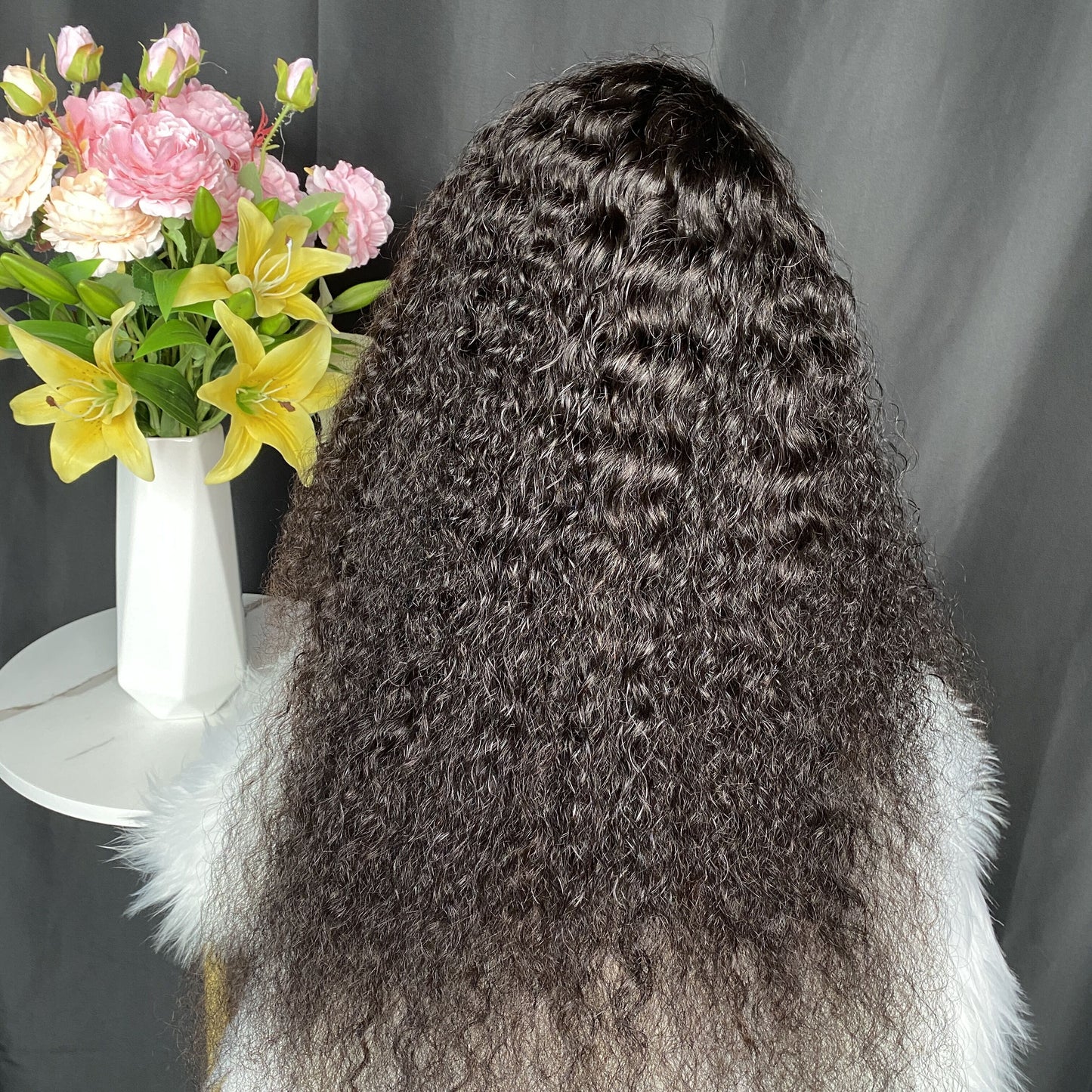 Brush Out Deep Wave 13X4 HD Lace Frontal Wig