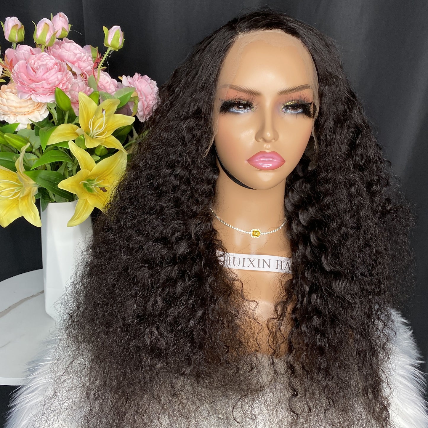 Brush Out Deep Wave 13X4 HD Lace Frontal Wig