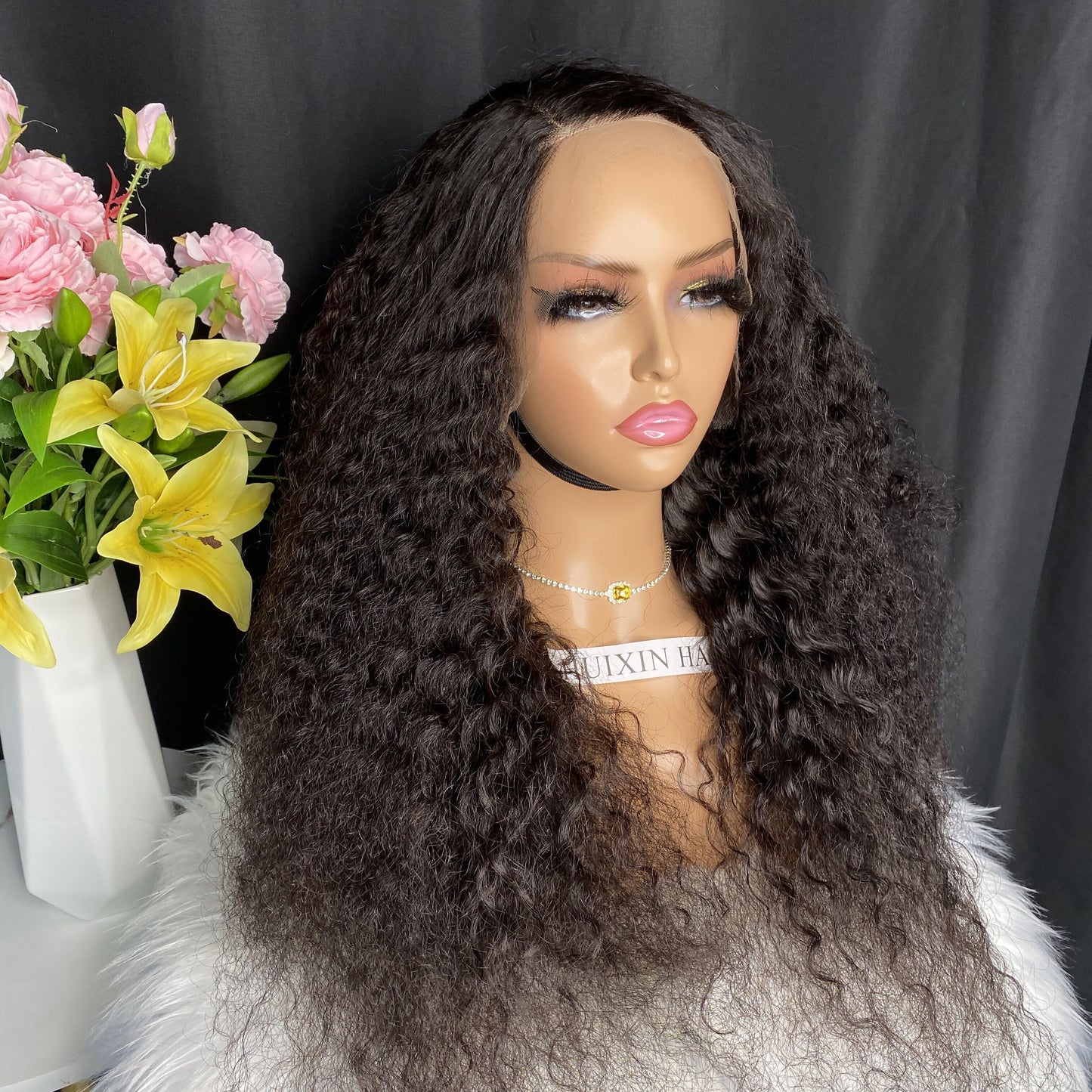 Brush Out Deep Wave 13X4 HD Lace Frontal Wig