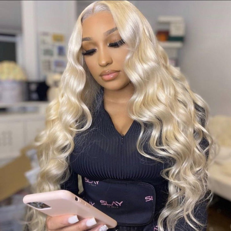 613 body wave 13x4  lace frontal wig